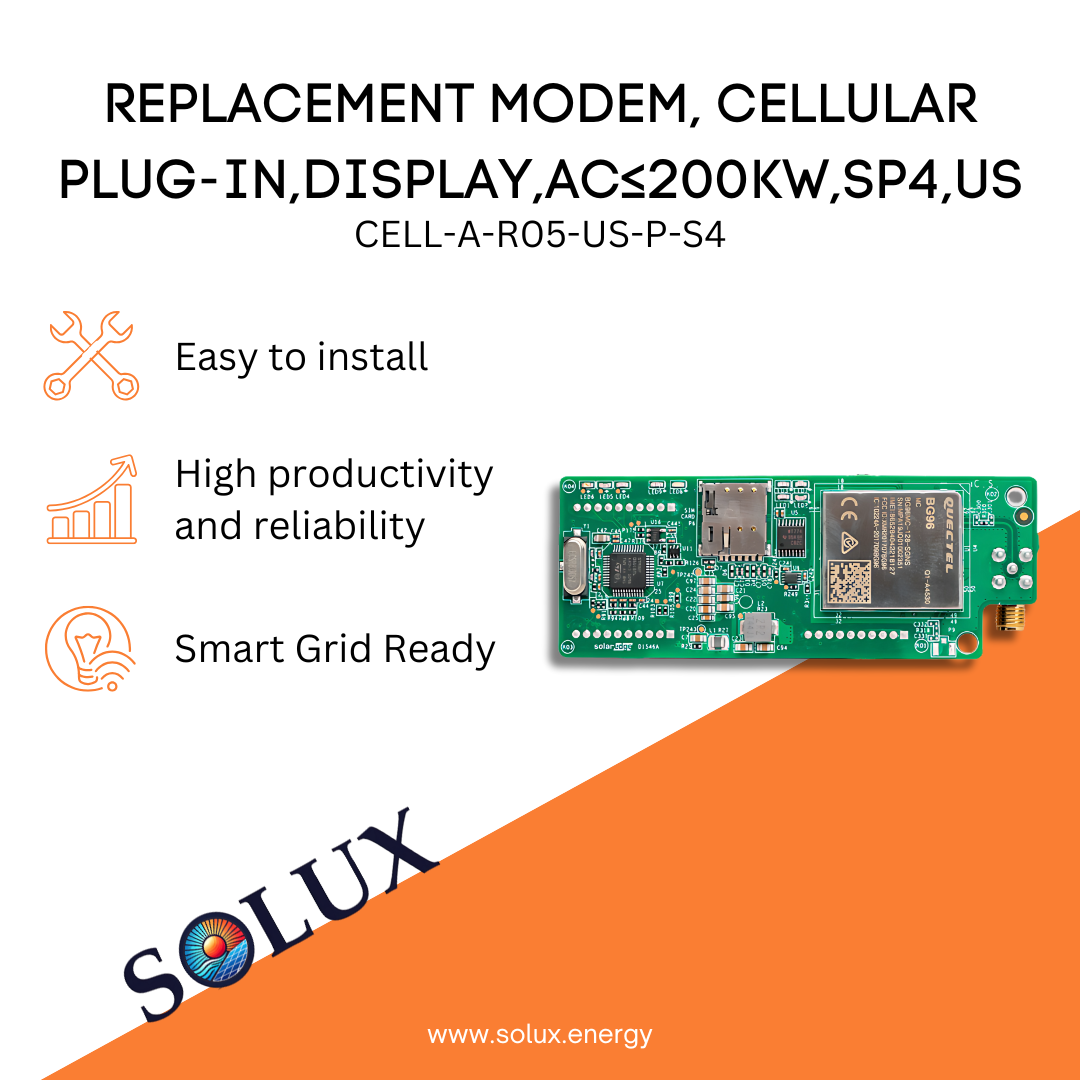 This is an image of Replacement Modem Cellular Plug-in Modem, Display,AC≤200kW,SP4,US